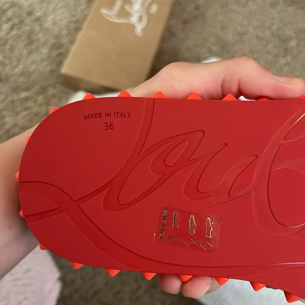 Christian Louboutin Super Loubi Flip Flops - Picture 3 of 6